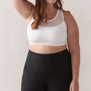 New with tag, white bralette from Active zone size 1x